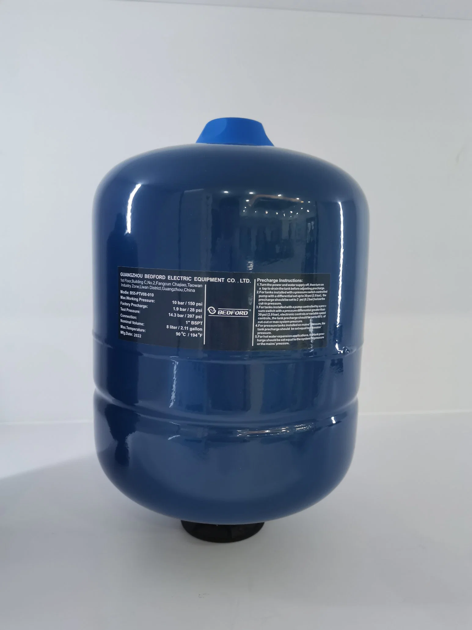 5L Pressure Tank for Water Supply Application