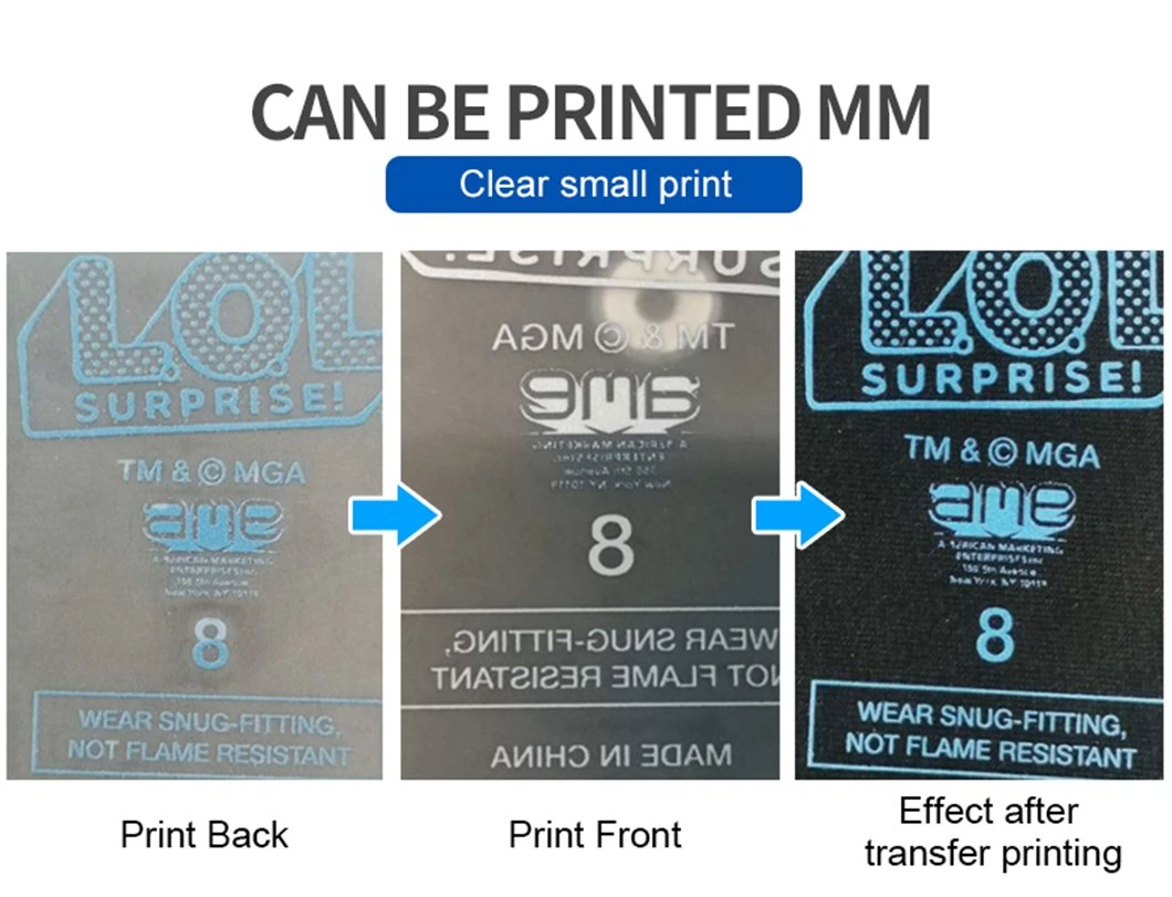 Factory Price Transfer Vinyl Film Low-Temperature Printing Textile Printing Dtf Film