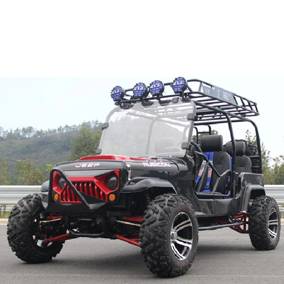 Hot Sale lado a lado 2 lugares 4 lugares Adulto Buggy UTV Dune 4WD para Fazenda 4X4