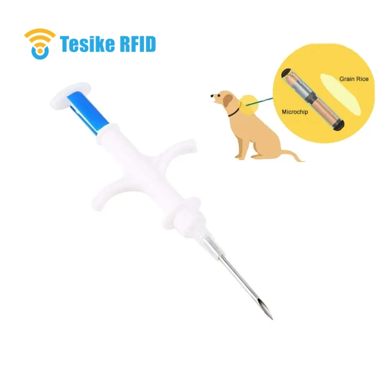 134.2kHz RFID Animal Microchip for Tortoise Reptile Fish Animal Diseases Control