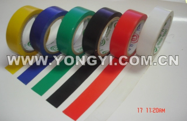 Electrical Adhesive Tape Colored PVC Tape Insulating Tape for Cables and Wires