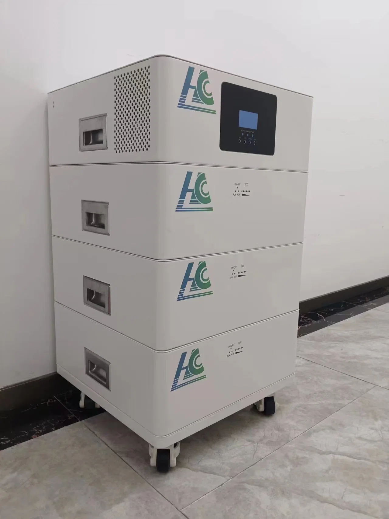 6000 Deep Cycle Life 48V 100ah 5kwh Stackable Scalable Rack/Wall Mounted LiFePO4 Battery Lithium Ion 51.2V 10kwh 15kwh Solar Power Energy Storage Li-ion Battery