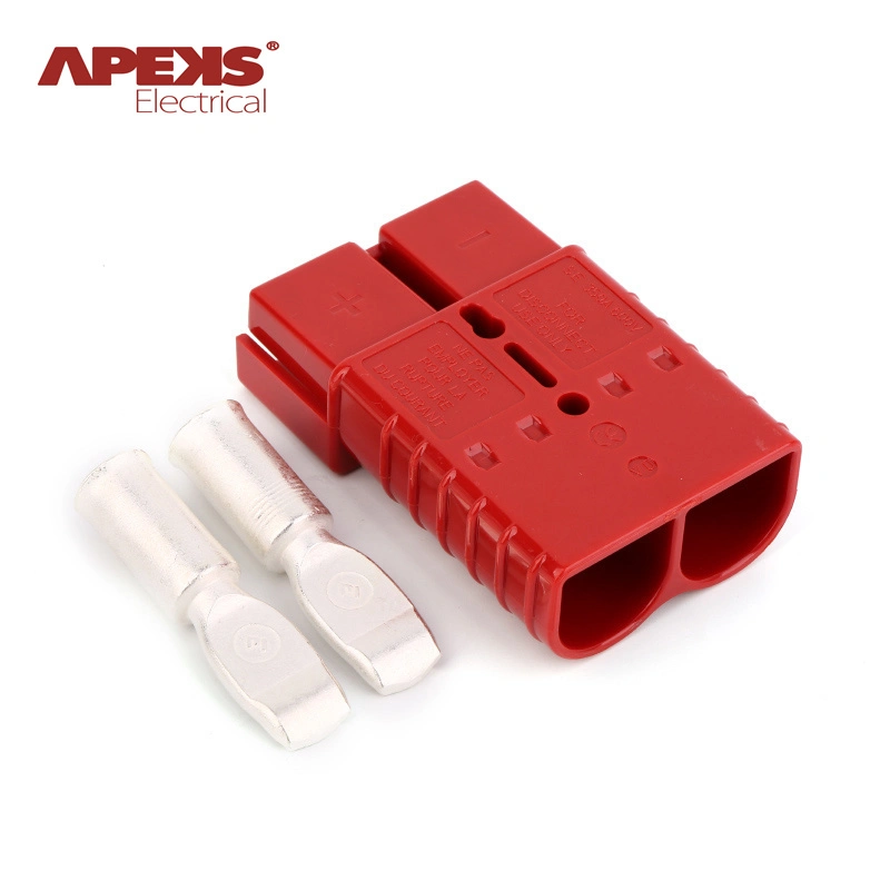 Power Connector 50A 120A 175A 350A Quick Connect Bipolar Forklift Connector Plug Socket Forklift Battery Cable Supplier