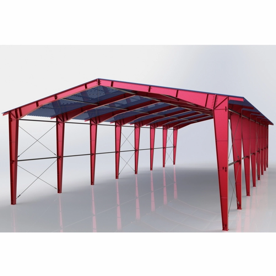 Prefabricated Warehouse Workshop Customize Light Frame Construction Material Steel Structure