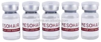 Wholesale/Supplier Head Scalp Injection Mesohair 5ml Mesotherapy Solution Hair Regrowth Ha Filler