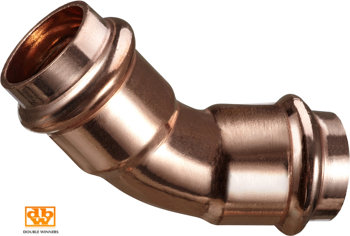 Residential Systems Copper Fitting Obtuse Street Elbow