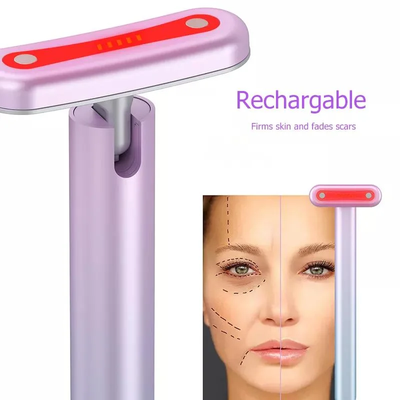 Augenpflege Faltenentfernung Beauty Instrument EMS LED Augenmassage