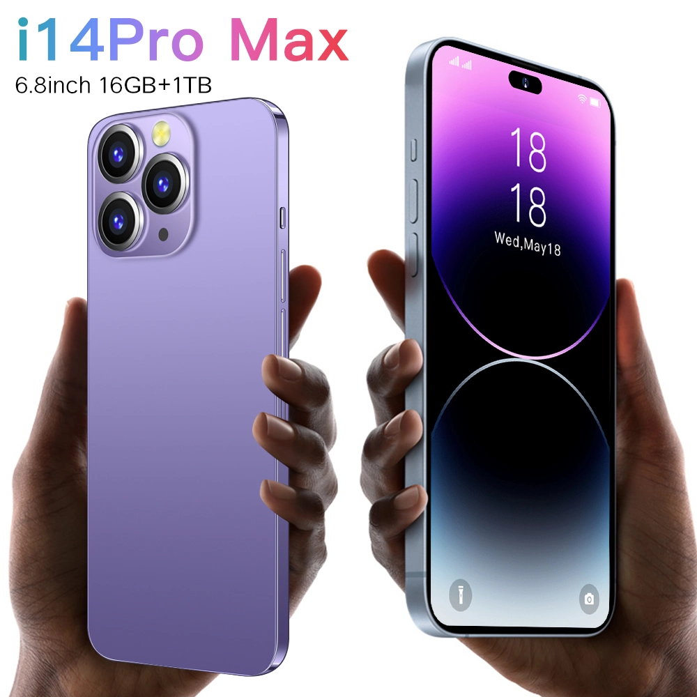 Mini Phone I14 PRO Max Simple Original Android Phone 16+1tb 5g 10 Core Let Mobile Phone Unlock Dual SIM Smartphone