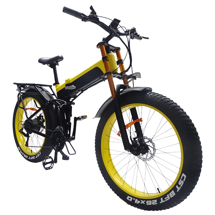 La grasa de 750W de alta velocidad en bicicleta de montaña de neumáticos de nieve E-Bici Bicicleta eléctrica