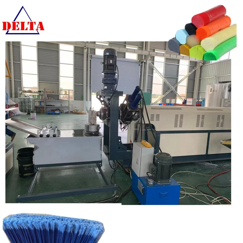 Plastic Broom Filaments Yarn Bristle Fiber Produce Machine Production Line Making Equipment