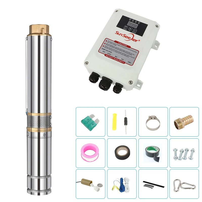 Agregar a Comparesharesolar profunda Weel bomba para el riego de la bomba Solar Granja impulsor de la bomba de agua