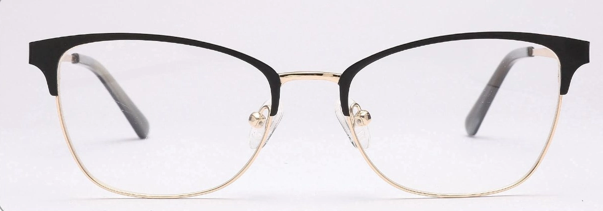 Customize High quality/High cost performance  Trendy Eyewear Acetate Metal Woman Optical Glasses Frames