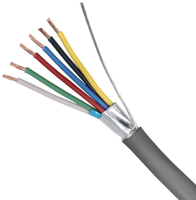 IEC, DIN, BS, 450/750V AC Copper Conductor, XLPE Insulated, Braiding Shielded, PVC Sheathed Flexible Control Cable