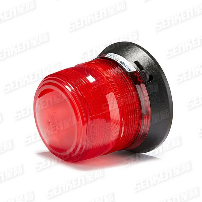 Senken fuerte LUZ DE ESTROBOSCOPIO CC12V 20W 1 A 4 Colores Luz estroboscópica de policía