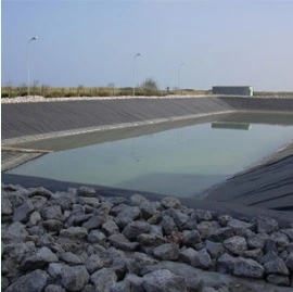 Thickness 1.0mm Waterproof Double-Sided Textured HDPE Geomembrane for Reservoir Dam Liner