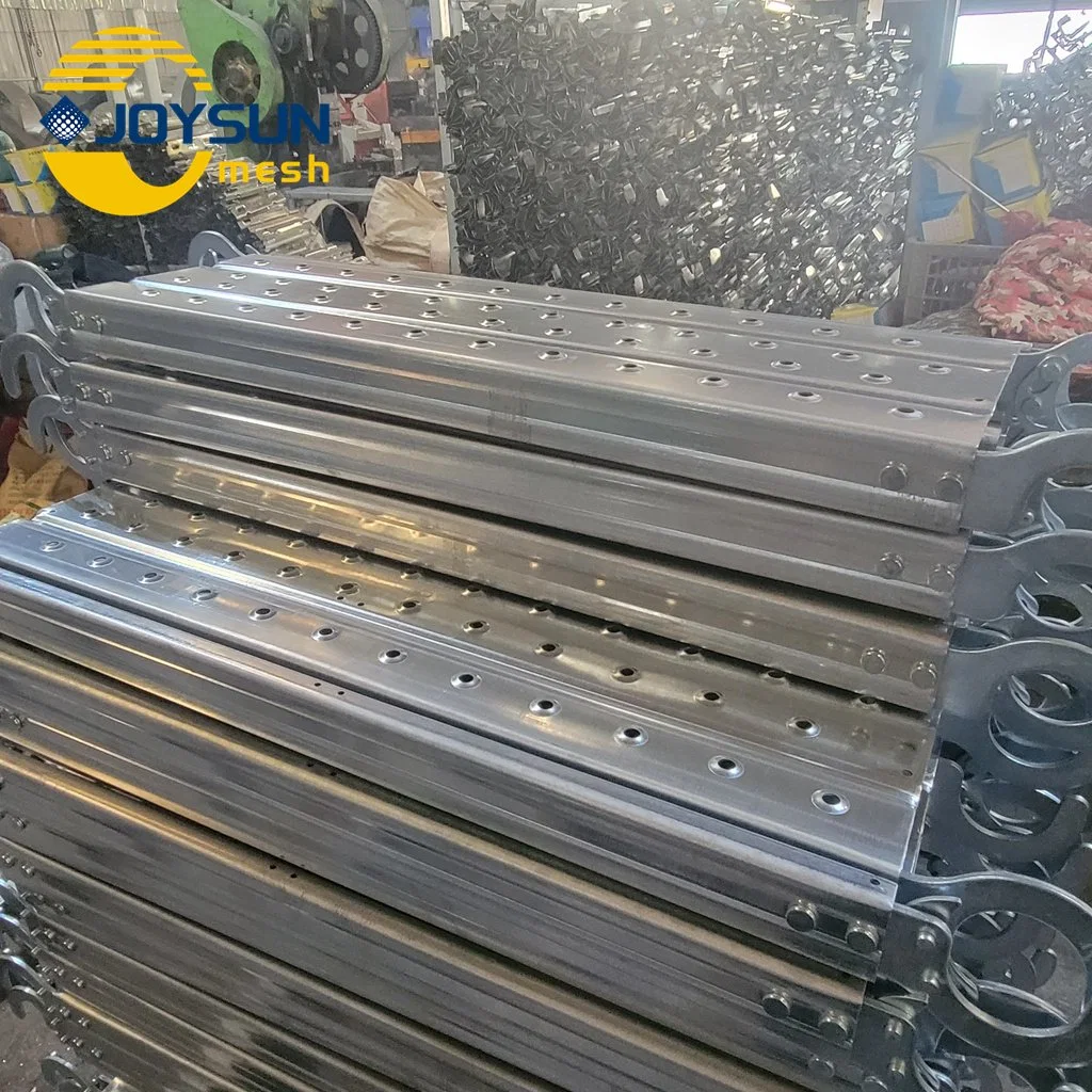 Customized Silver Galvanized Strong Scaffolding Stair Frame Steel Planks for Construction Industry