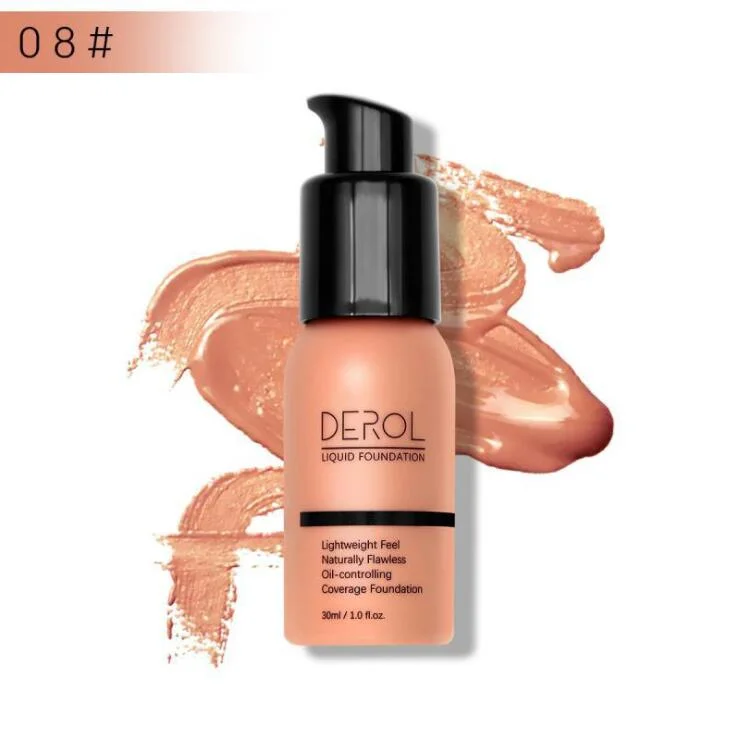 Oil-Control Long Lasting Water Proof Foundation for Natural Makeup