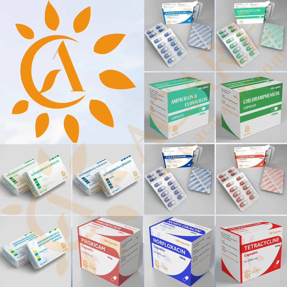 Pharma Sellers Capsula de Amoxicilina Capsula de Amoxicilina 250mg; 500mg