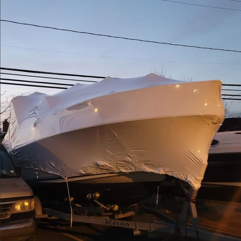 Los fabricantes Fr o Non-Fr Barco Marino envuelto en el rollo