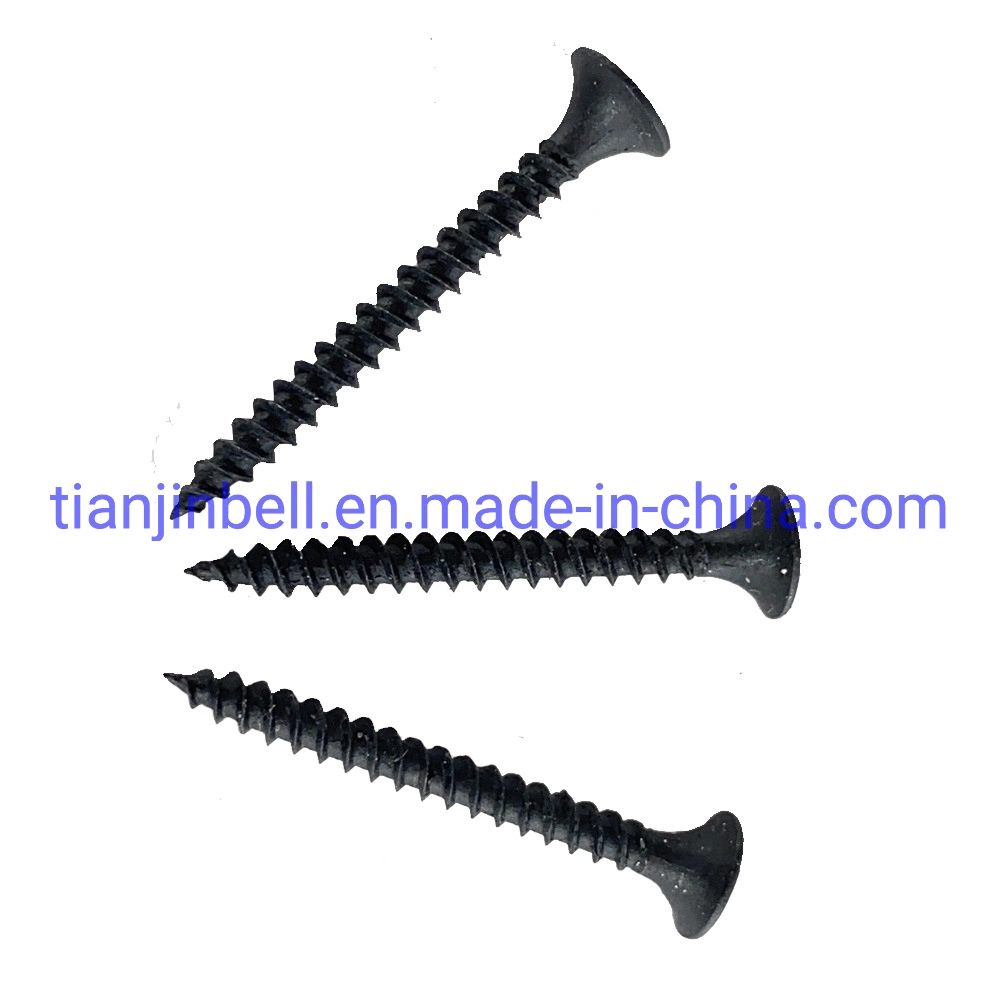 Good Quality Gypsum Board Coarse Fine Thread Self Tapping Drywall Screw/Black Screw