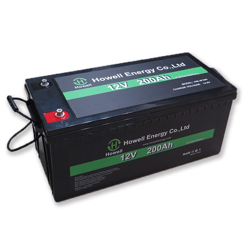 Deep Cycle LiFePO4 12V 300ah Batterie Lithium Solar System RV Bootsbatterie