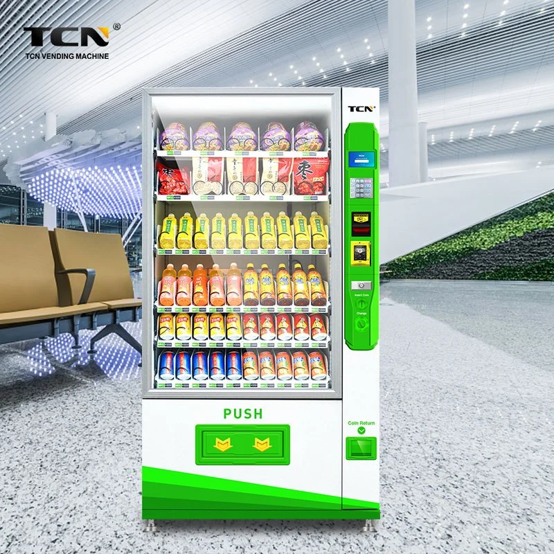 TCN Multifunktions-automatische Verkaufsmaschine für Can&amp;Bottle&amp;Beverage