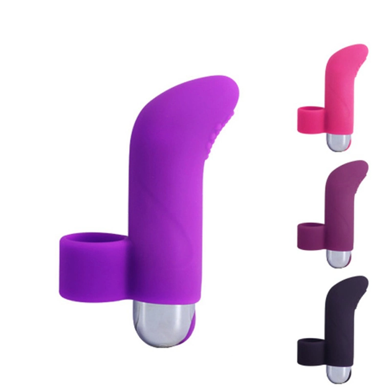 Heißer Verkauf Elektrische Finger Ärmel Vibrator Sex Spielzeug Frauen Silikon Gummi Sex Spielzeug für Frauen Vagina Finger Vibrator