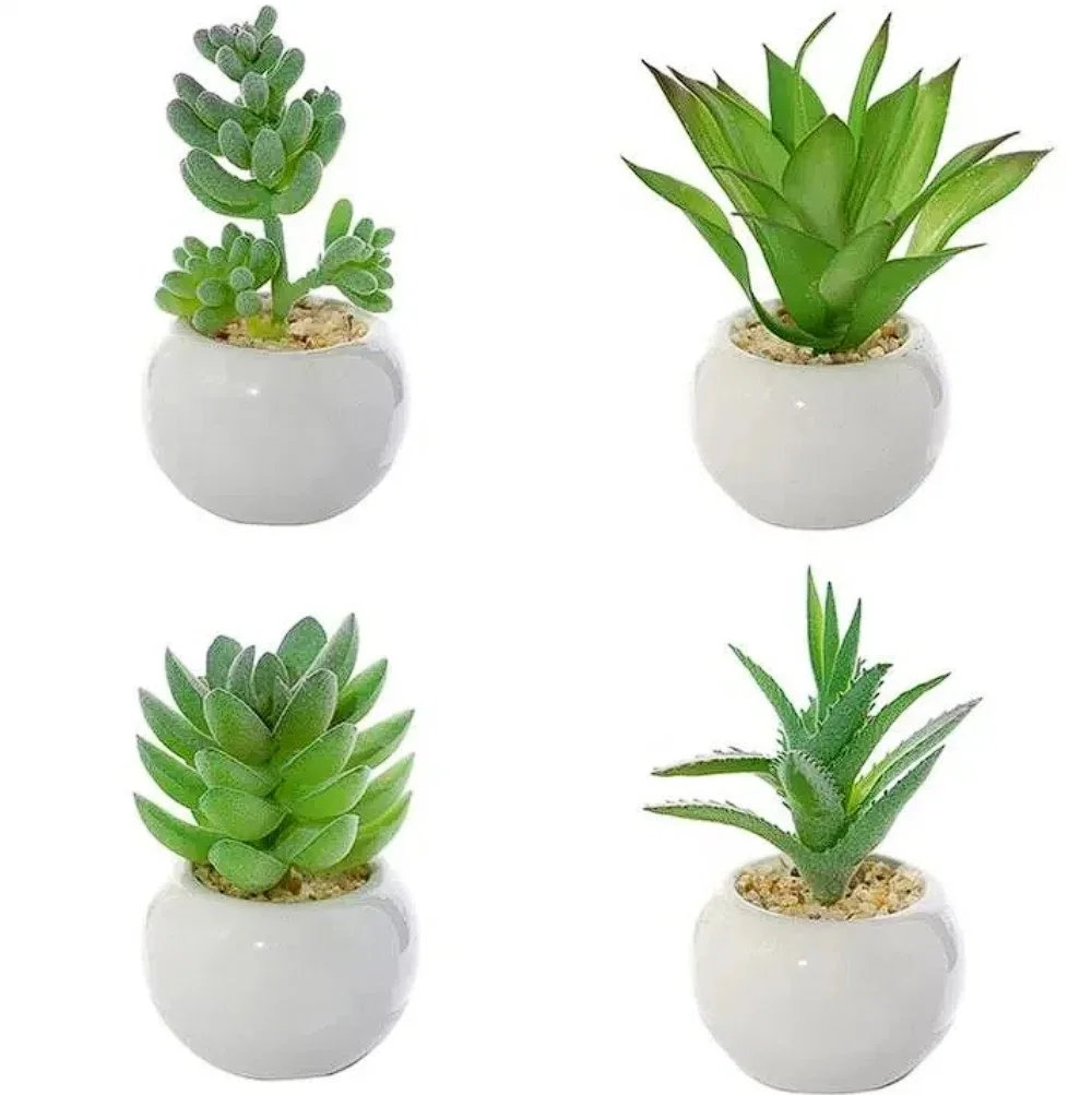 Plant Pots Matte White Large Ceramic Pots Planter Home Decoration