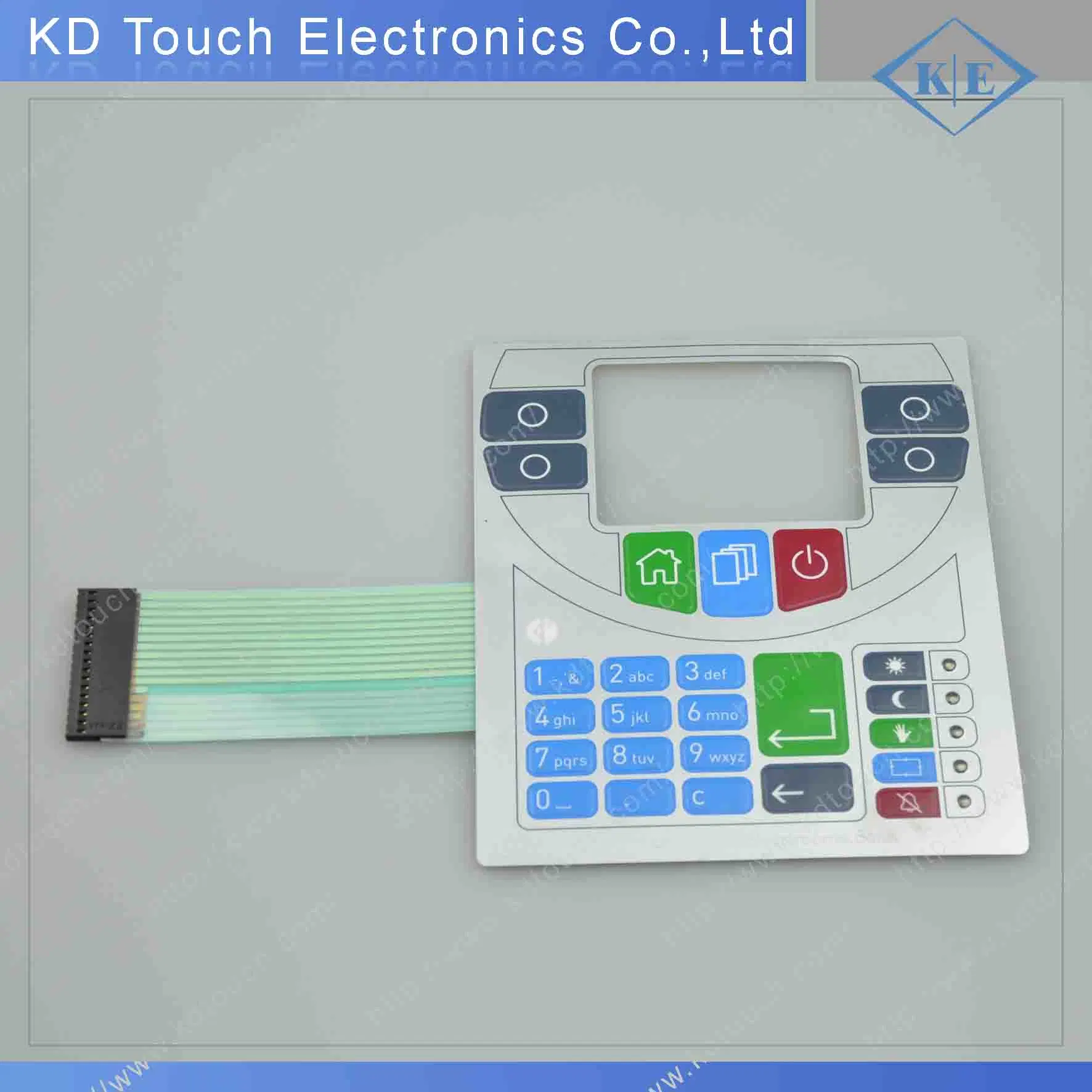 Custom Tactile S/S Keypad Switch for Entainment Control