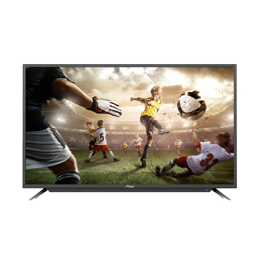 Comercio al por mayor televisor de pantalla plana Televisión Qled televisor inteligente 4K 32 43 50 55 65 pulgadas con Digital DVB-T2s2 para 2023