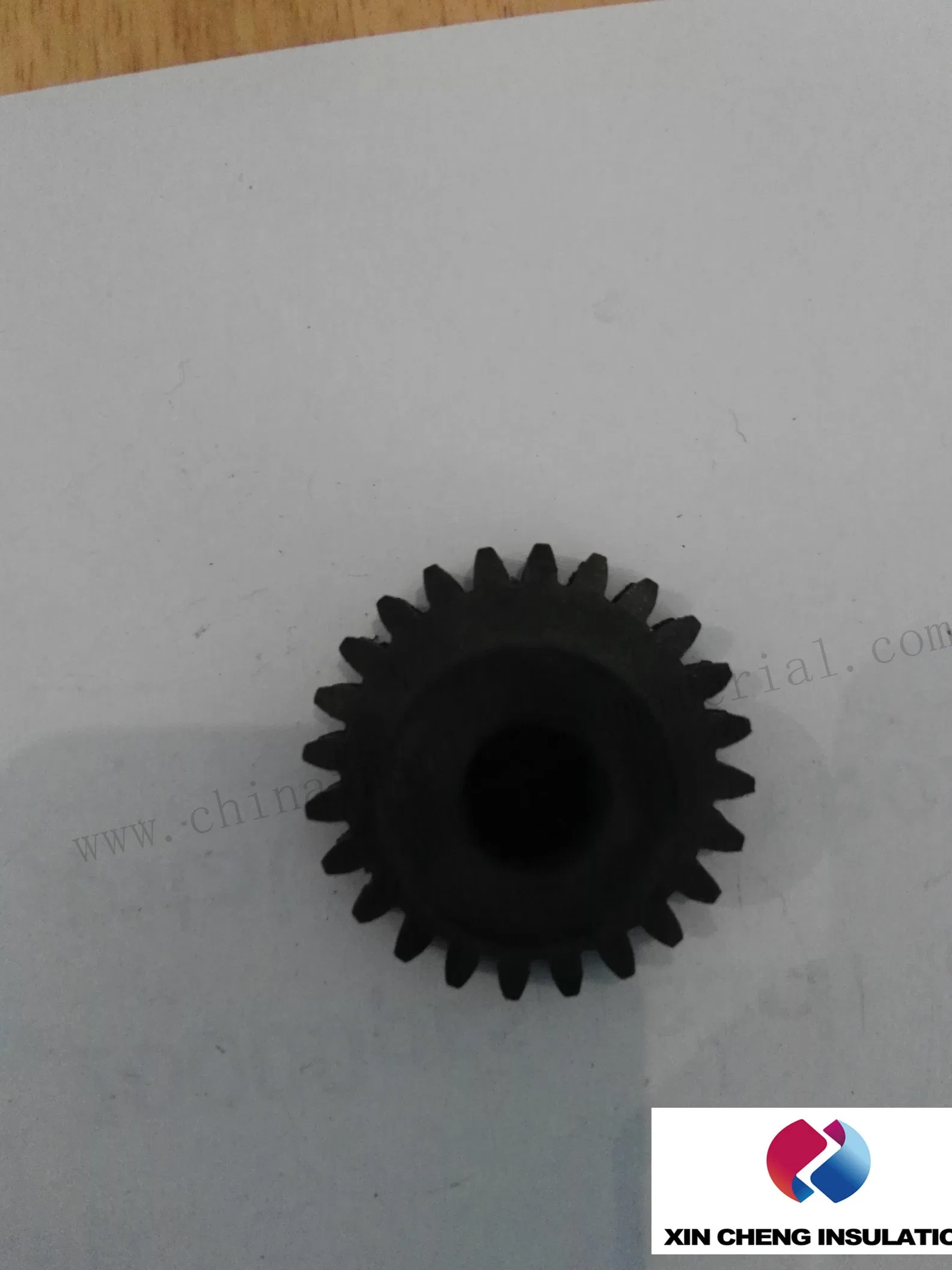 Plastic Gear Nylon PP PA Engineering Plastic Gear Black Colour