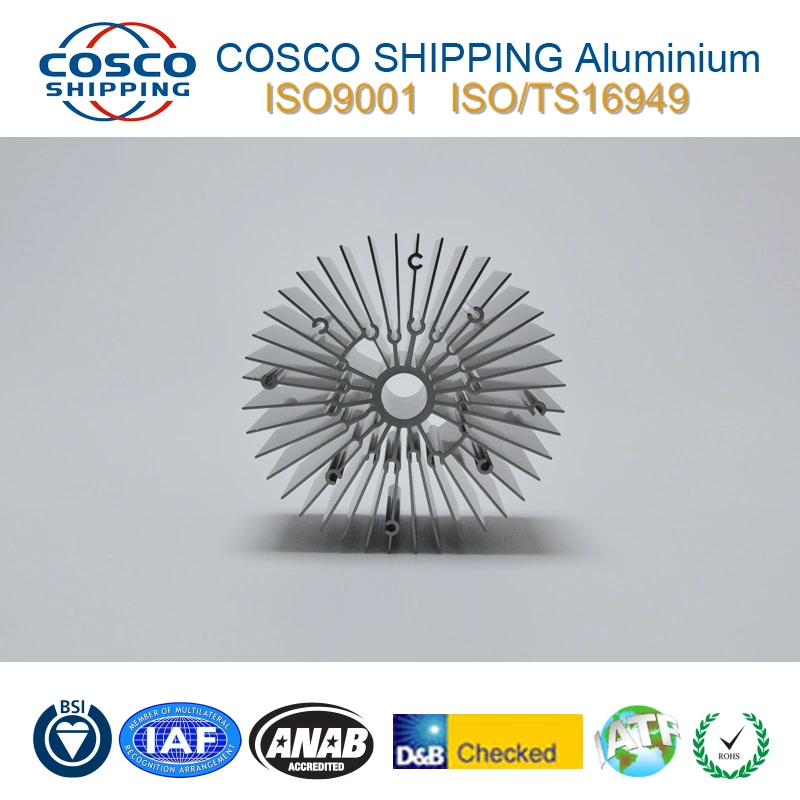 Fabrik Direkt Verkaufen Maßgeschneiderte Hohe Präzision Aluminium Profile Kühlkörper