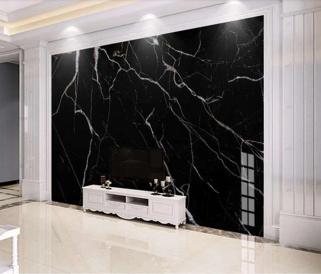 High Glossy Flexible Wall Decorative Board UV PVC Marble Sheet