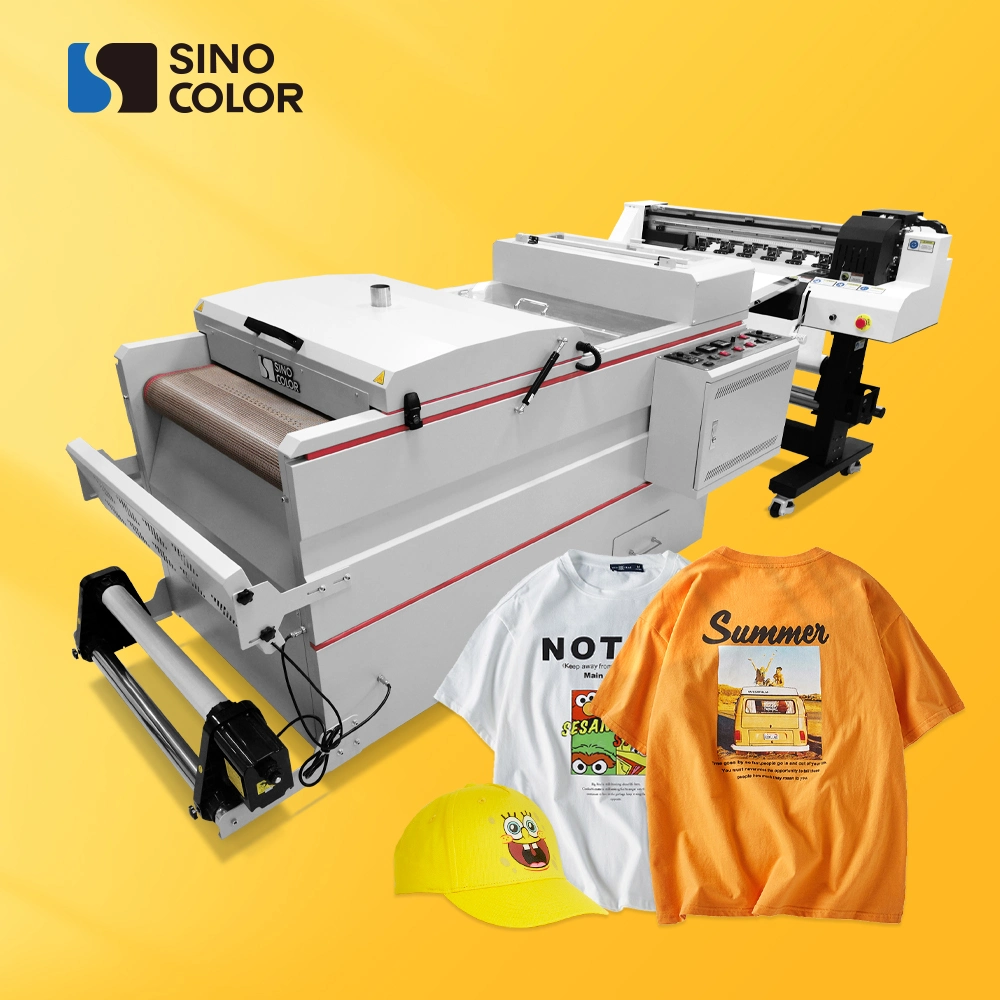 Venta caliente China Dual I3200 Jefes Pet Plotter Impresora de transferencia de la DTF Sistema de circulación de tinta de color blanco