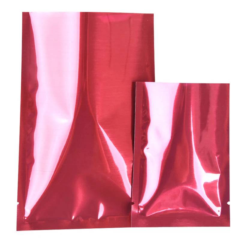 Versatile Economical Flat Aluminum Foil Packaging 3 Side Seal Pouch