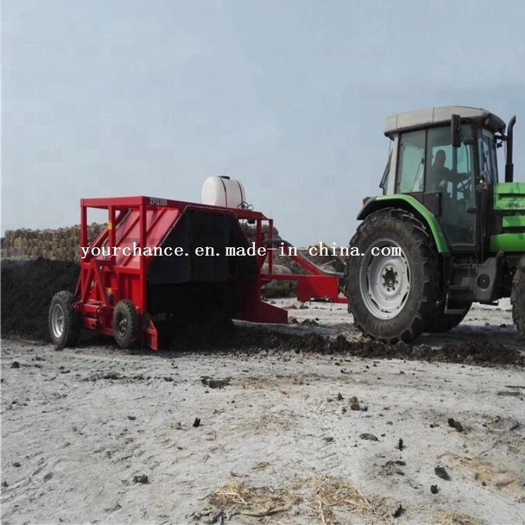 Europe Hot Sale Organic Fertilizer Production Machine Zfq Series Compost Turner Shredder Mixer Windrow Truner for Processing Animal Manure