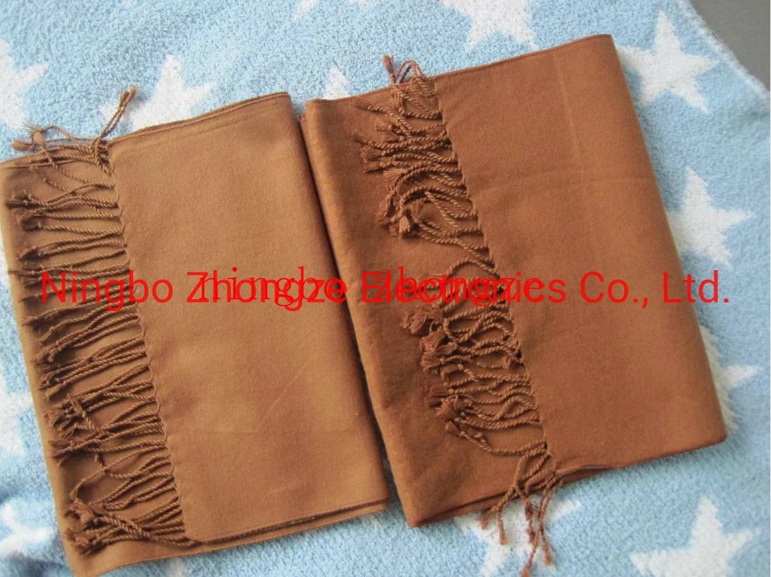 Cotton Plain Tassel Wool Shawl Pashmina Scarf Cashmere Winter Silk Shawl