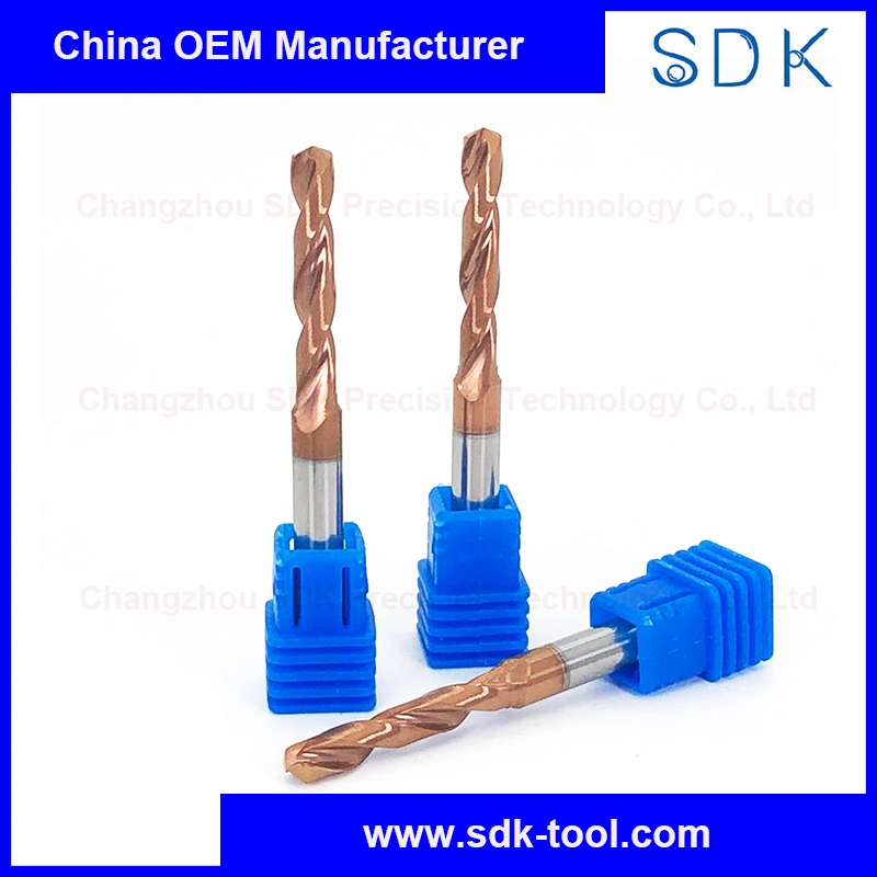 High Performance 3xd Tungsten Carbide Twist Drill Bits for Steels