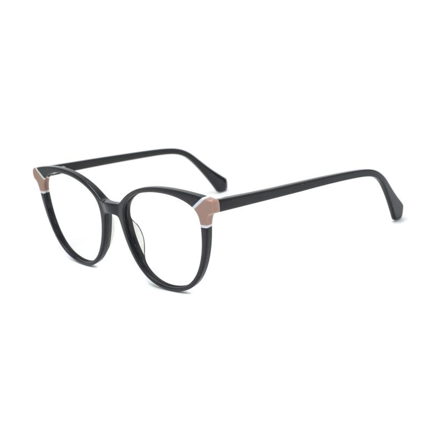 Retro Deginer Spectacle Grace modern Fashion Eyeglasses Lamination Acetate Optical Frame