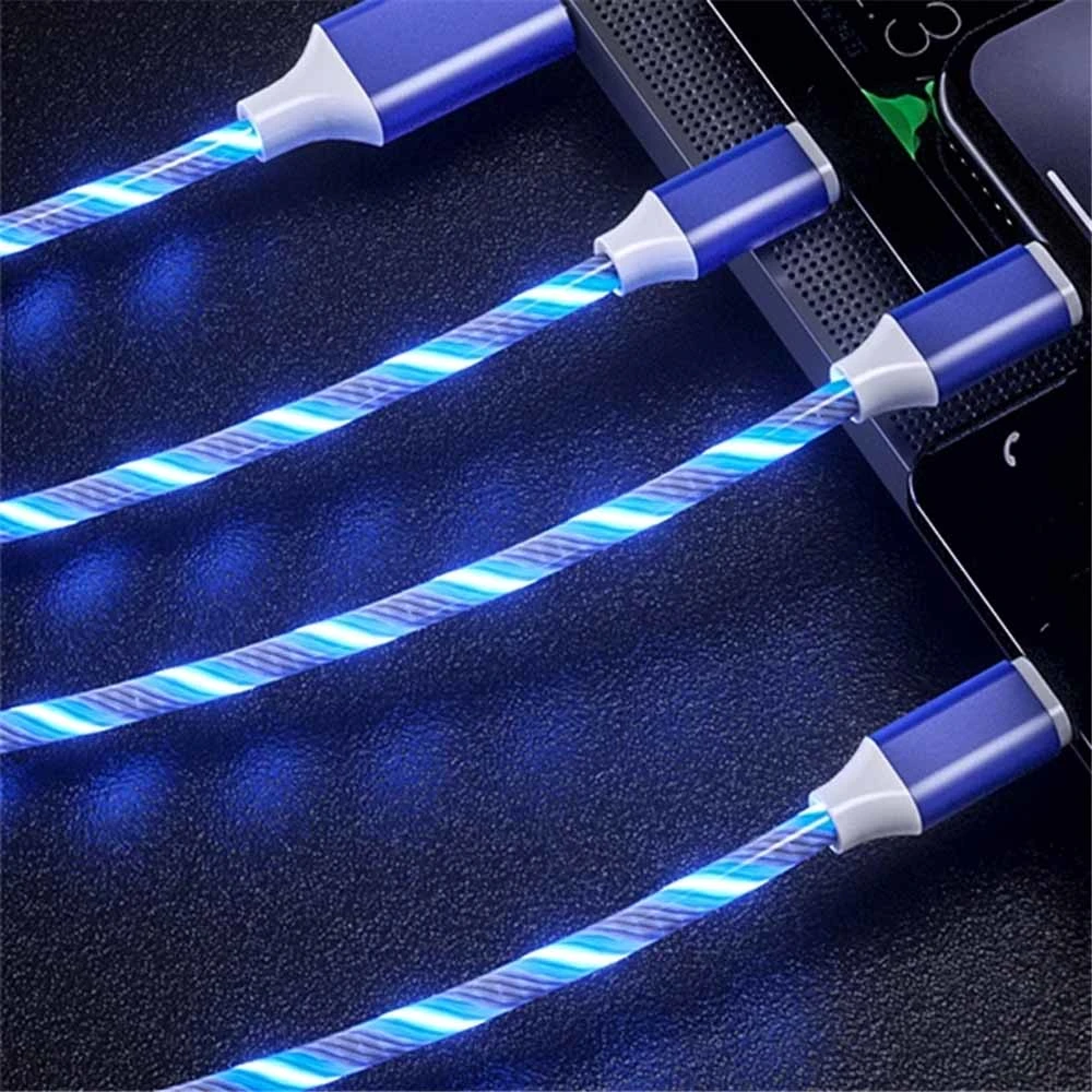 RT-Mc33 LED de carga LED cable USB Lightning para iPhone