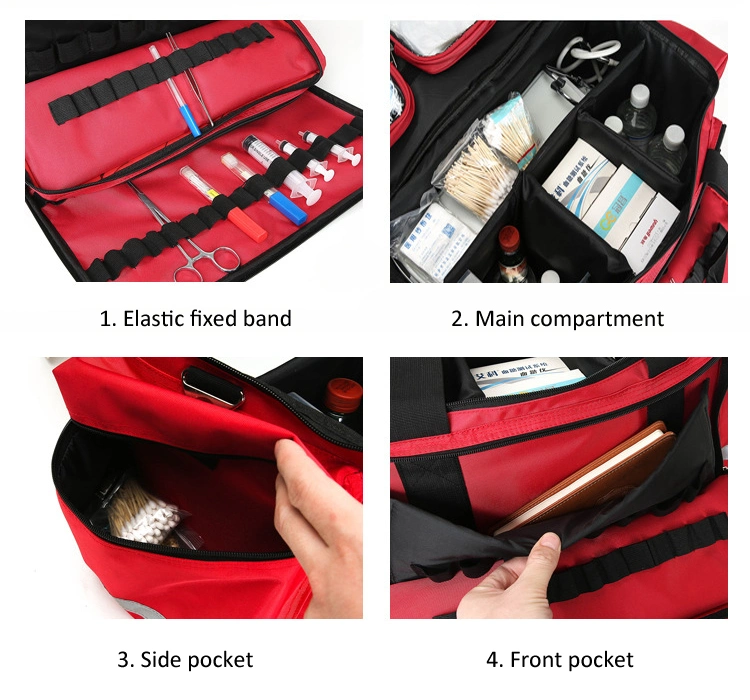 Canvas Travel Brother Medical Carton First Aid Bag Survival Tactical