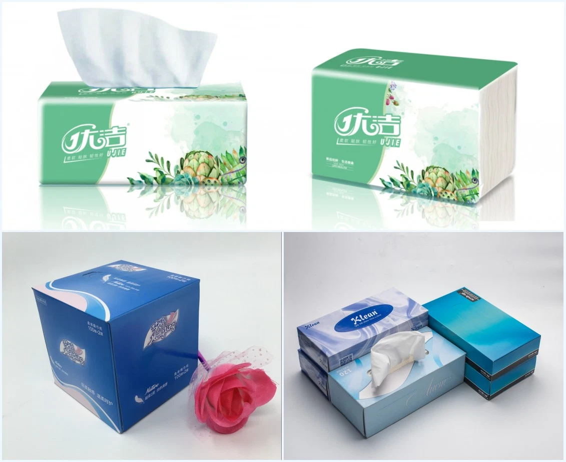 High Absorption Custom Small Box Packaging Facial Tissue 3 Ply Toilet Paper