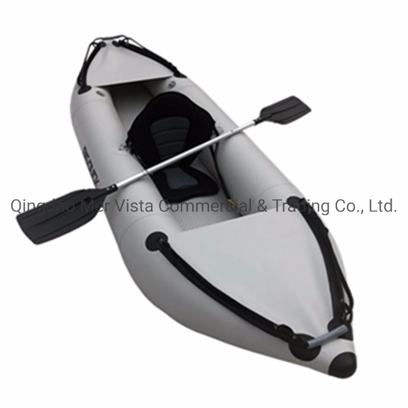 China Canoa hinchable de PVC resistente plegado 365 Pesca Kayak de 2 personas