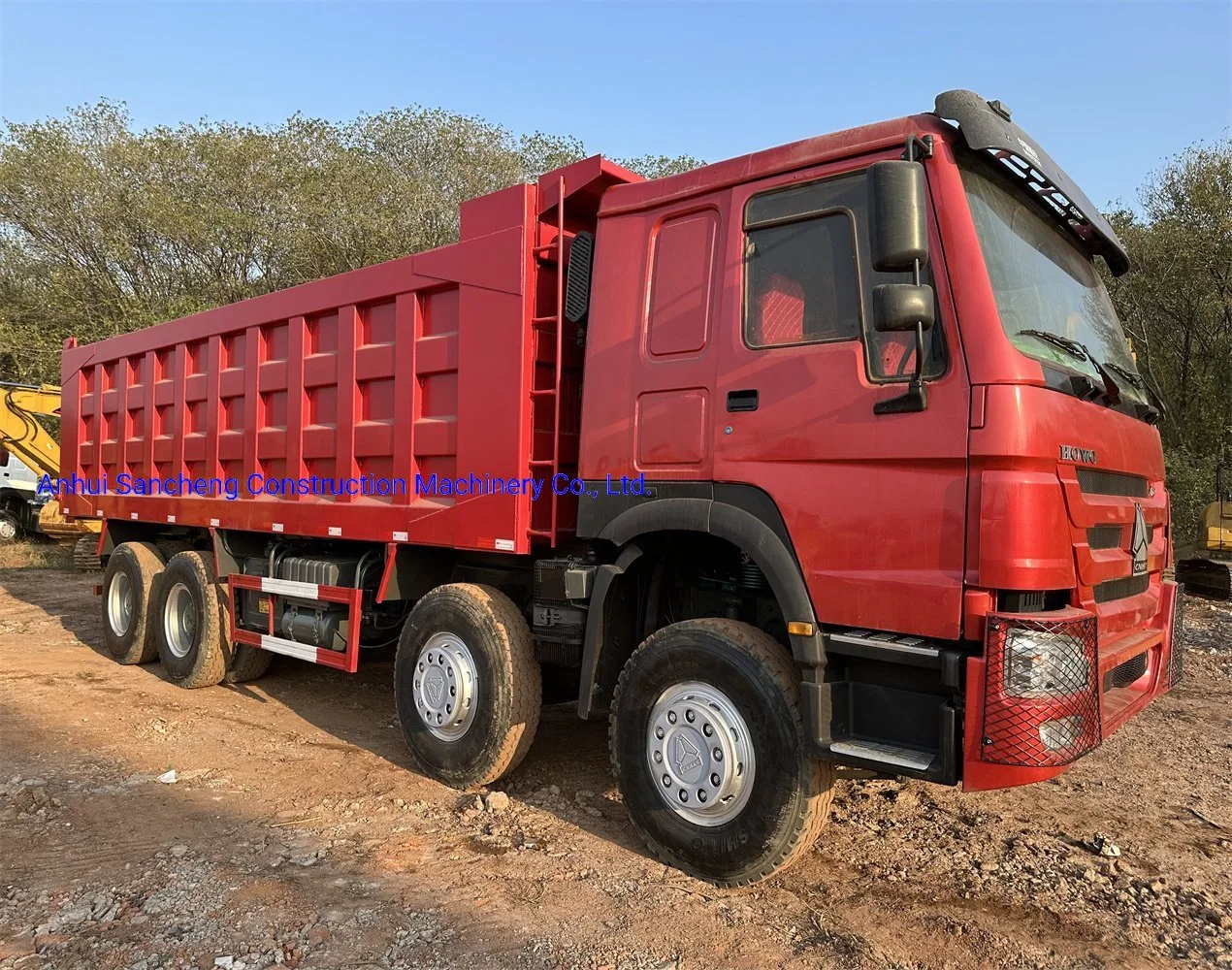 Used HOWO 8X4 Mining Tipper Diesel 12 Tyres Dump Truck