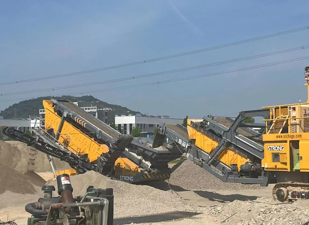 Crawler Mobile Impact Crusher Machine Complete Mining Crusher Line for Stone Crushing Plant