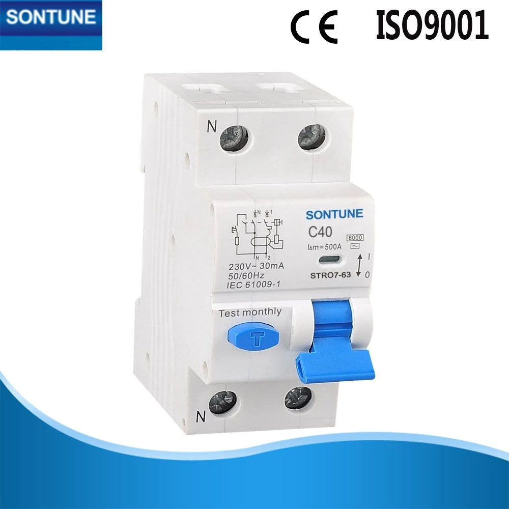 RCBO a Type and AC Type Stro7-40 Residual Current Operated Circuit-Breaker