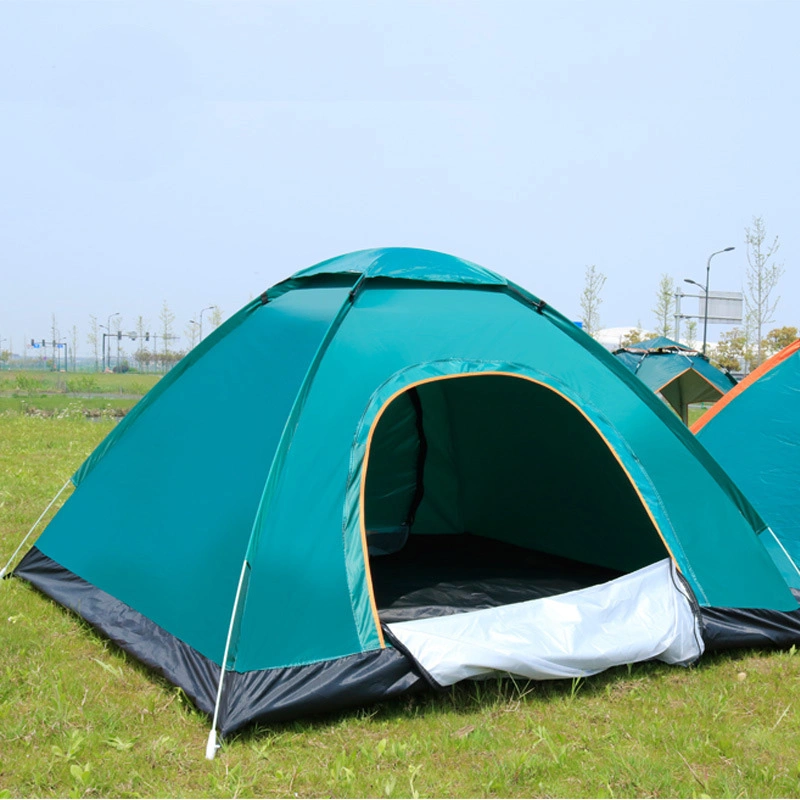 Amazon Top Sale Fiberglass Pole Camping Pop up Tents Waterproof Outdoor Base Camp Tent