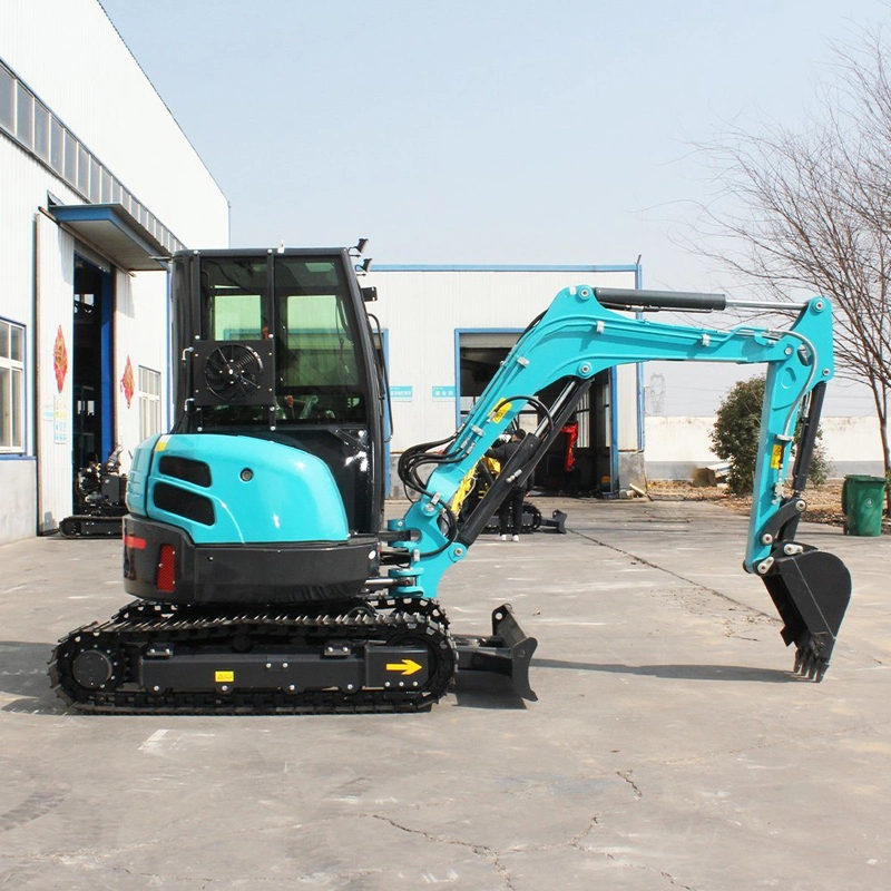 Venta en caliente Precio barato 3500 Kg Mini excavadora de orugas Digger