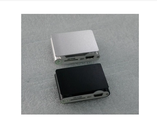 USB SD Card Mini Metal Clip MP3 Digital Player