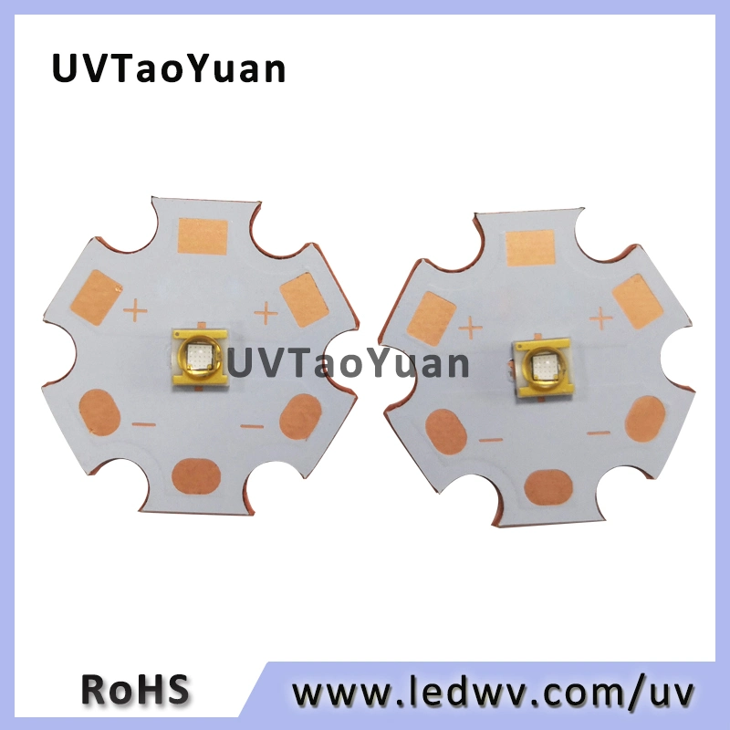 365/385/395/405/415nm LED UV 3W Hochleistungs-UV-LED UVA UVB UVC